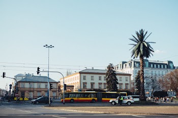 City street in the afternoon
