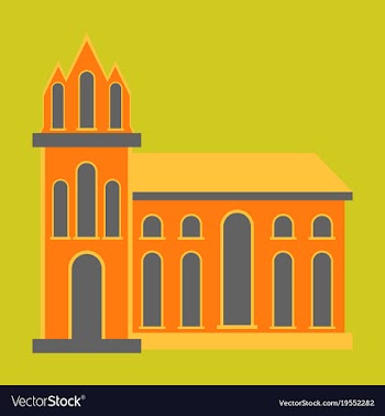 City travel landmark icon with flat design vector image