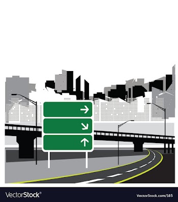 City vector image