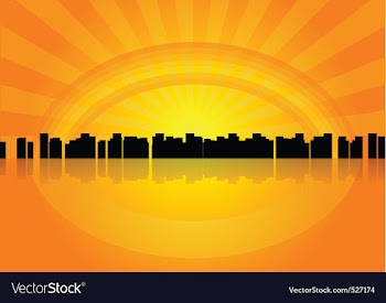 City vector image