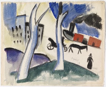 City view, 1918, by Sulho | Free Photo - rawpixel