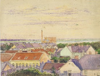 City view by Egon Schiele | Free Photo - rawpixel