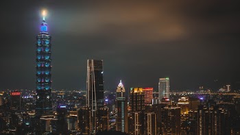 Cityscape at Night Time