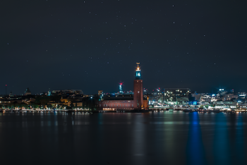 Cityscape at Nighttime