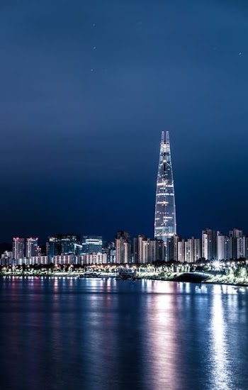 cityscape photography of city skyline