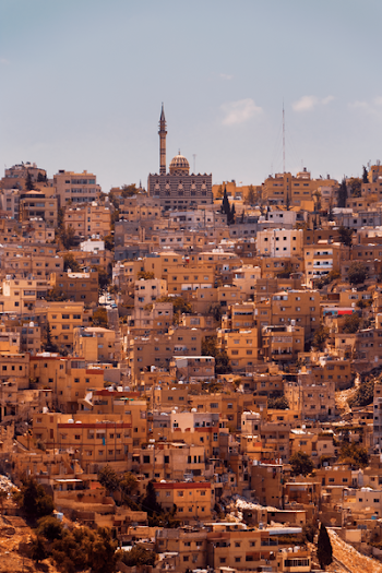 Cityscape with Mosque
