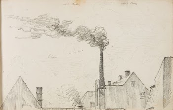 Cityscape with smoking chimney | Free Photo - rawpixel