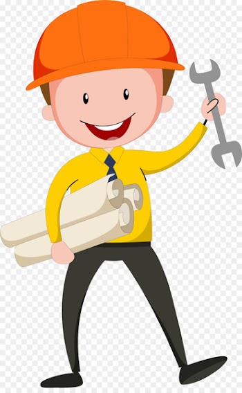 Civil Engineering Design Engineer - Wearing a helmet design engineer 