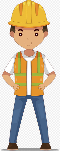 Civil Engineering Maintenance engineering - Cartoon hand-painted helmet engineer 