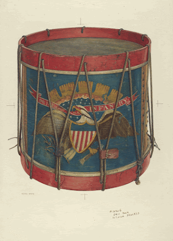 Civil War Drum (1939&ndash;1940) by Wayne | Free Photo - rawpixel