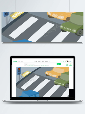 Civilized traffic zebra crossing background - PNG and Background ...