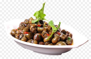 Clam Food Dish Stir frying Beefsteakplant - Celery fried snails 