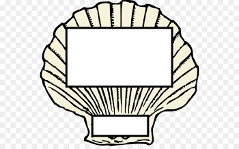 Clam Seashell Free content Clip art - Shell Outline 
