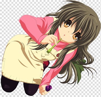 Clannad Anime Kyoto Animation Character, Anime transparent background PNG clipart