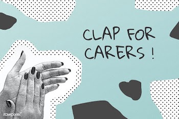 Clap for our carers social banner template illustration | Free  illustration - 2311079
