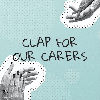 Clap for our carers social banner template mockup | Free  illustration - 2311085