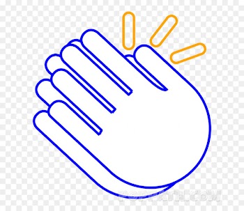 Clapping Drawing Hand Image Illustration - hand 