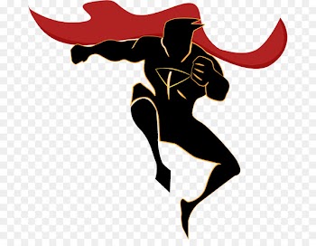 Clark Kent Iron Man Superhero Silhouette - Superhero Silhouette 