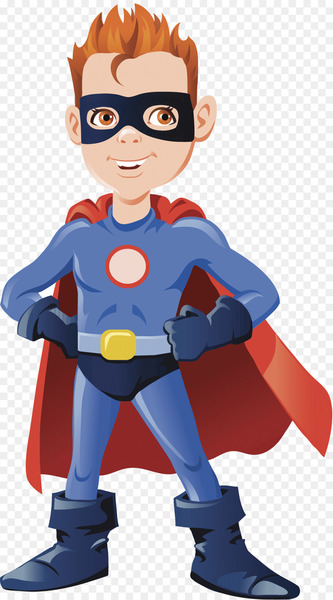 Clark Kent Superhero Superboy Drawing Illustration - Super hero comics 