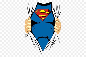 Clark Kent T-shirt Superman logo American comic book Sleeve - superman 