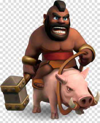 Clash Of Clans Hog Rider transparent PNG - StickPNG