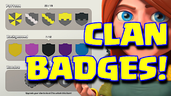 Clash Of Clans NEW CLAN BADGES | Clash Of Clans NEW UPDATE Sneak ...