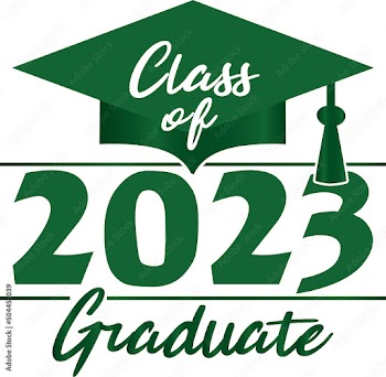 Class of 2023 Graduate Green Graphic
