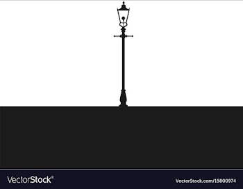  					Classic american lampost vector image														