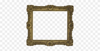 Classic Antique Table Picture Frames Png Images - Antique Painting Frame Png