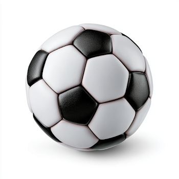 Classic Black and White Soccer Ball