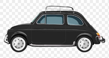 Classic black car png, digital | Free PNG Sticker - rawpixel