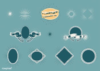 Classic blank badges | Free stock vector - 581793