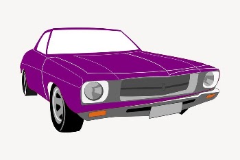 Classic car clipart, illustration vector. | Free Vector - rawpixel