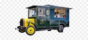 Classic Car Clipart Transparent - Food Truck Old Png
