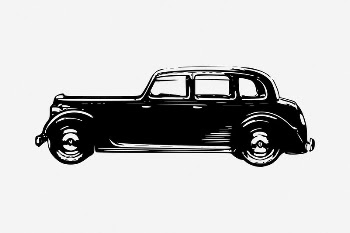 Classic car drawing, vehicle illustration. | Free Photo - rawpixel