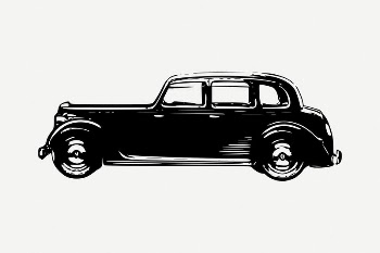 Classic car drawing, vehicle illustration | Free PSD - rawpixel