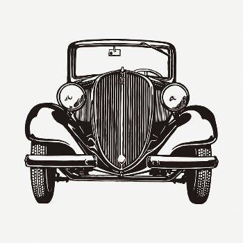 Classic car drawing, vehicle illustration | Free PSD - rawpixel