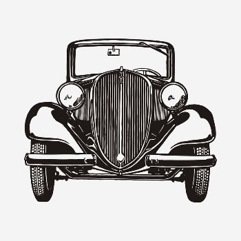 Classic car drawing, vehicle illustration | Free Vector - rawpixel