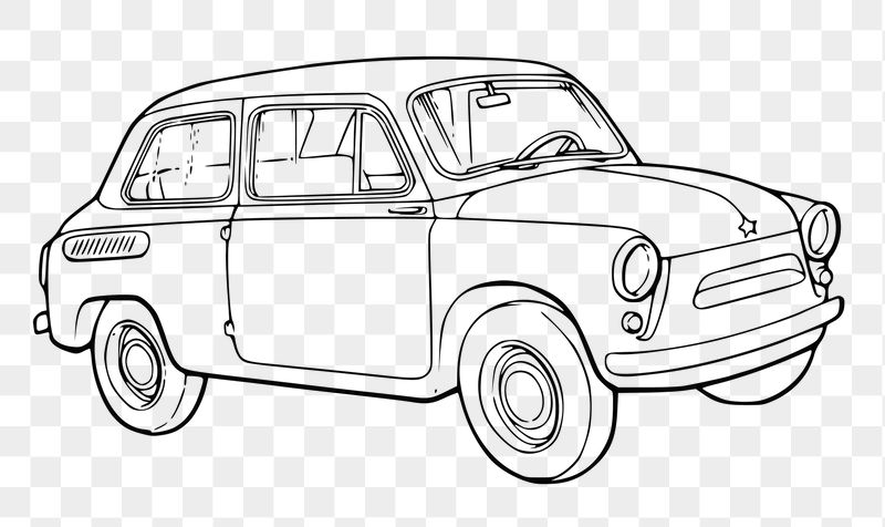 Classic car png sticker, transparent | Free PNG - rawpixel