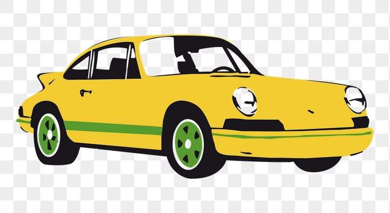Classic car png sticker, transparent | Free PNG - rawpixel