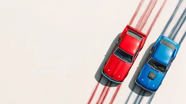 Classic Car Race: 1969 Ford Mustang vs 1991 Pontiac Firebird Classic Car Race: 1969 Ford Mustang vs 1991 Pontiac Firebird