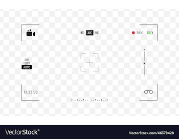 classic digital video camera focusing screen