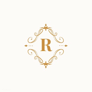 Classic emblem with initial | Free stock vector - 579284