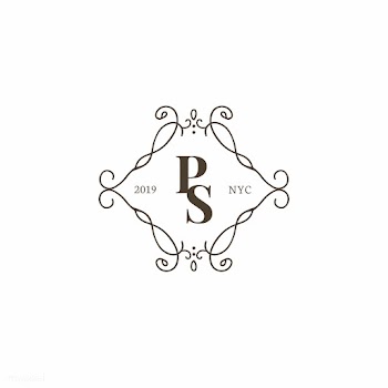 Classic emblem with initial | Free stock vector - 579287