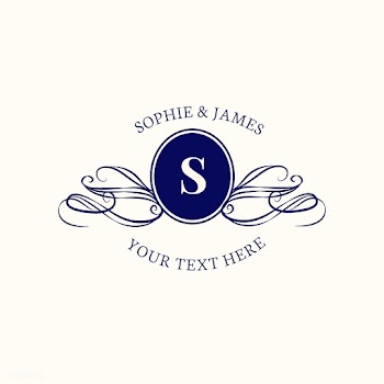 Classic emblem with initial | Free stock vector - 579288