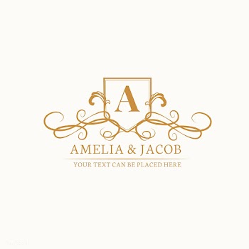Classic emblem with initial | Free stock vector - 579315