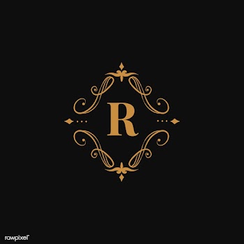 Classic emblem with initial | Free stock vector - 579322