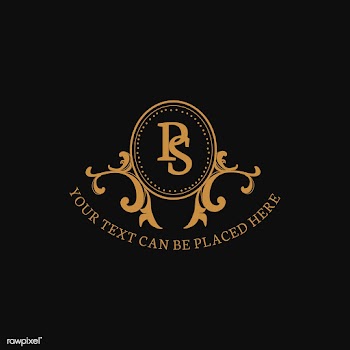 Classic emblem with initial | Free stock vector - 579336
