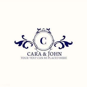 Classic emblem with initial | Free stock vector - 579346