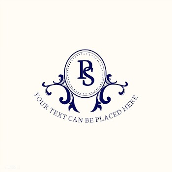 Classic emblem with initial | Free stock vector - 579351
